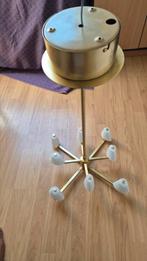 Hangende eettafel lamp | goudkleurig | Zeer goede staat, Ophalen, Zo goed als nieuw