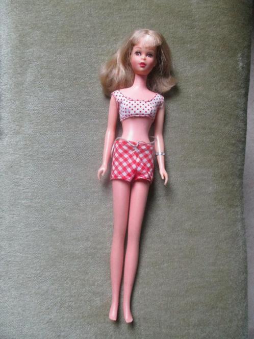 Vintage  barbie Francie in outfit mattel japwn 1966, Verzamelen, Poppen, Zo goed als nieuw, Pop, Verzenden