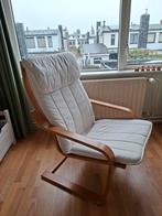 Ikea Poang stoel, Huis en Inrichting, Fauteuils, Ophalen, Hout, Minder dan 50 cm, Gebruikt