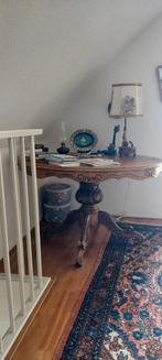 Antieke Eiken Ronde Tafel, Antiek en Kunst, Ophalen