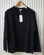 Gebreide trui V-hals Tom Tailor XL casual-lage schouder Navy, Blauw, Maat 42/44 (L), Nieuw, Tom Tailor