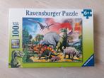 Puzzel ravensburger. Dinosaurus nieuw in de folie, Nieuw, Meer dan 50 stukjes, Ophalen