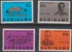 577. Suriname Rep. 823/26 pfr. Evangelische Broedergemeente, Postzegels en Munten, Postzegels | Suriname, Ophalen of Verzenden