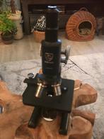 Spencer ao (american optics) microscoop uit plm 1940 in kist, Ophalen, Gebruikt, Biologische microscoop