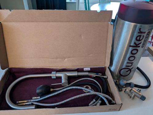 Quooker Flex RVS met Combi of + boiler complete set, Huis en Inrichting, Keuken | Keukenelementen, Zo goed als nieuw, Minder dan 100 cm