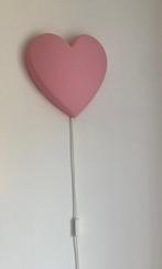Wandlamp hartje IKEA roze, Ophalen of Verzenden, Zo goed als nieuw