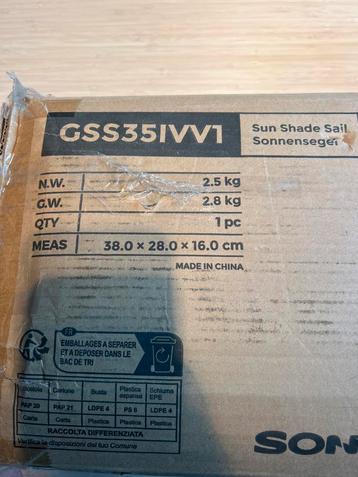 Zonnescherm - Nieuw in doos! beschikbaar voor biedingen