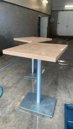 2 x statafel 70 x 80 cm en 120 cm hoog, Ophalen, Gebruikt