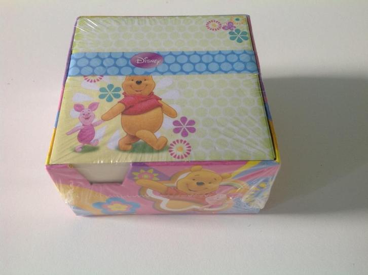 Disney notitieblokje in een doosje, Diversen, Notitieboeken, Nieuw, A7, Ophalen of Verzenden
