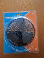 Nieuw zwarte auto ventilator in verpakking met adapter, Ophalen of Verzenden, Nieuw