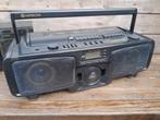 dikke zware grote vintage boomboxen, GRUNDIG/HITACHI, Ophalen of Verzenden