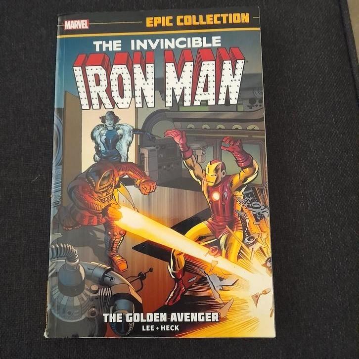 Iron Man Epic Collection: The Golden Avenger, Boeken, Strips | Comics, Gelezen, Eén comic, Amerika, Ophalen of Verzenden