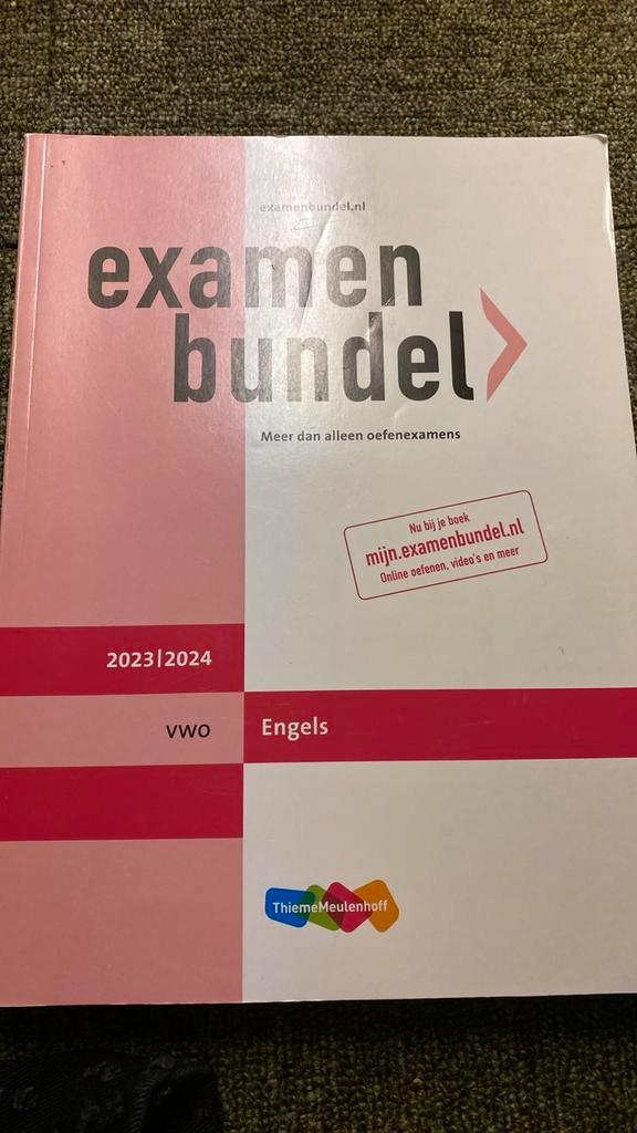 vwo Engels 2023/2024, Boeken, Schoolboeken, Zo goed als nieuw, Engels, VWO, Ophalen of Verzenden
