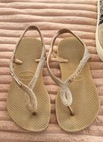 Havaianas gouden slippers, Gebruikt, Ophalen