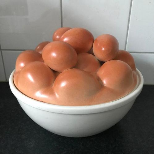Retro Eierschaal – Schaal voor eieren, Huis en Inrichting, Keuken | Servies, Zo goed als nieuw, Schaal of Schalen, Overige stijlen
