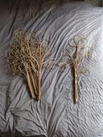 7 x Rattan decoration, Huis en Inrichting, Woonaccessoires | Droogbloemen, Ophalen, Zo goed als nieuw