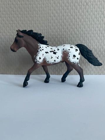 Schleich paarden repaint custom Appaloosa pony 
