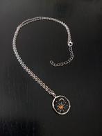 Maan en ster ketting, witchy, pagan, wicca, moon, Overige materialen, Verstelbaar, Verzenden, Zwart