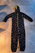 onesie,huispak,fleecepak,pyjamapak,kinder onesie legerprint, Kinderen en Baby's, Ophalen of Verzenden, Gebruikt, Jongen of Meisje