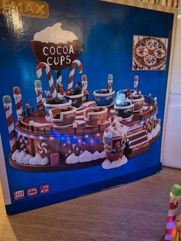 Lemax Kerstdorp (huisjes, poppetjes, boompjes, verlichting) beschikbaar voor biedingen