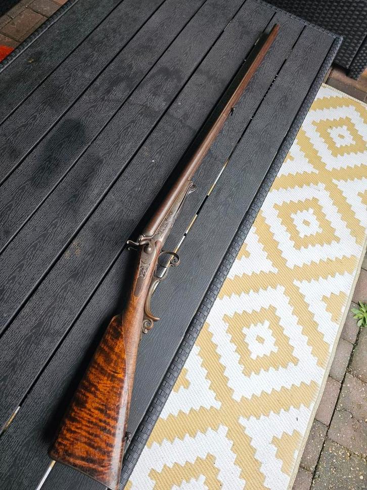 Jachtgeweer onklaar decoratie geweer antiek, Antiek en Kunst, Antiek | Gereedschap en Instrumenten, Ophalen of Verzenden