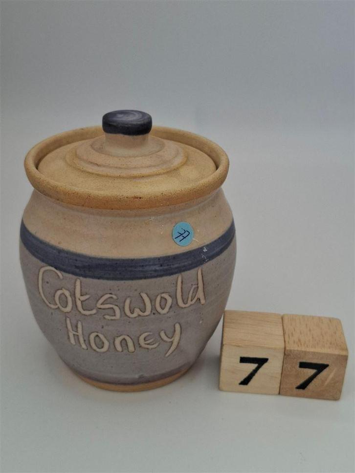 Honingpot nr. 077, uit de Cotswold, hoog ong. 10 cm, gaaf, Huis en Inrichting, Keuken | Servies, Zo goed als nieuw, Overige typen