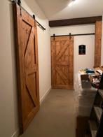 Loftdeur steigerhout, Ophalen, 80 tot 100 cm, Binnendeur, Nieuw