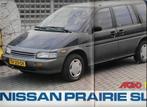 Roadtest Nissan PRAIRIE, Autovisie 1989., Nieuw, Ophalen of Verzenden, Jeroen Jongeneel, Nissan