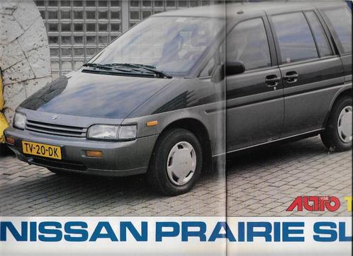 Roadtest Nissan PRAIRIE, Autovisie 1989., Boeken, Auto's | Folders en Tijdschriften, Nieuw, Nissan, Ophalen of Verzenden