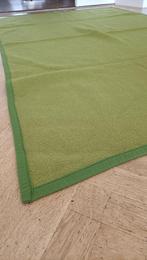 Grote vintage wollen deken plaid wol groen retro jaren 50,60, Ophalen of Verzenden, Gebruikt