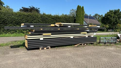 Te koop sandwichpanelen RAL 7024 nieuw, Doe-het-zelf en Verbouw, Platen en Panelen, Nieuw, Overige materialen, Ophalen