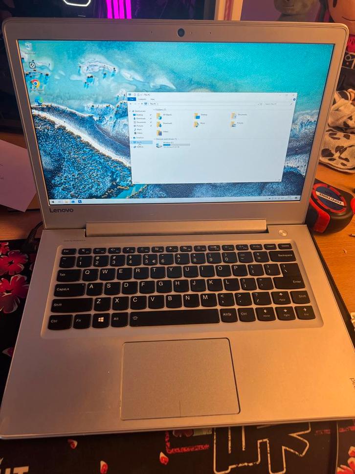 Lenovo Laptop - Simpel Gebruik - Windows 10, Computers en Software, Windows Laptops, Gebruikt, 14 inch, SSD, Minder dan 2 Ghz