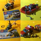 Lego City Sets - Politie, Brandweer, Helikopter, Ophalen of Verzenden, Gebruikt, Losse stenen, Lego
