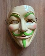 Glow in the dark masker Anonymous, Ophalen of Verzenden, Zo goed als nieuw, Carnaval