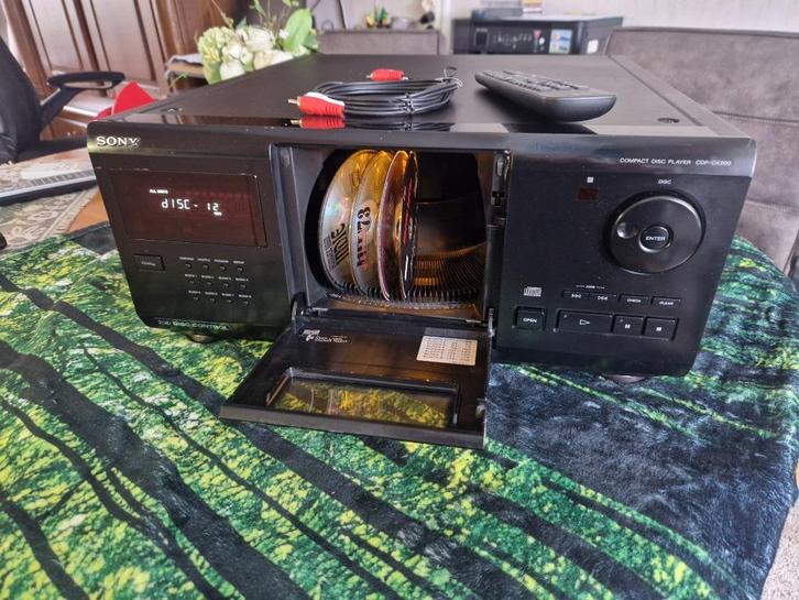 Sony cd speler wisselaar cdp  cx200, Audio, Tv en Foto, Cd-spelers, Zo goed als nieuw, Sony, Wisselaar, Ophalen