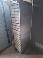 Rvs ladenblok met 20 bakken, Ophalen of Verzenden, Zo goed als nieuw, Taarten, Bakvorm