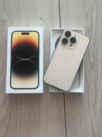 iPhone 14 Pro 128gb gold, Telecommunicatie, Mobiele telefoons | Apple iPhone, Verzenden, Zo goed als nieuw, 87 %, Goud