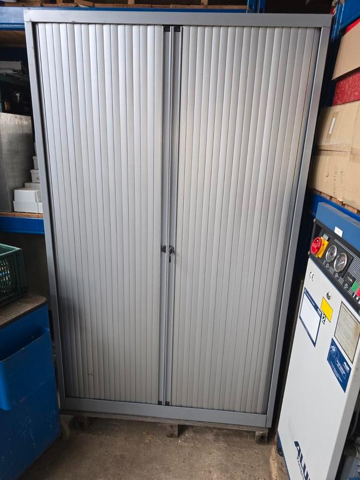 Metalen Roldeurkast Archiefkasten Ahrend, Huis en Inrichting, Kasten | Roldeurkasten en Archiefkasten, 150 tot 200 cm, 100 tot 150 cm