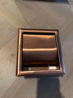 Wc rolhouder inbouw geborsteld koper, Ophalen of Verzenden, Zo goed als nieuw