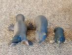 3 collecta wilden dieren Platyputs / mol / wombat, Verzenden, Nieuw, Dier