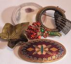 Lot vintage broches, Ophalen of Verzenden