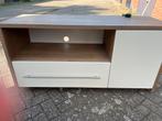 Massief houten TV kast op maat - 140x50x70cm, Ophalen, 100 tot 150 cm, Eikenhout, Zo goed als nieuw