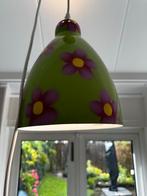 Vrolijke hanglamp met bloemen, Ophalen, Zo goed als nieuw, Metaal, Minder dan 50 cm