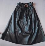 Leren rok kleding dames, Zwart, Nieuw, Ophalen of Verzenden, Maat 36 (S)