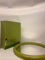 Vintage curver Schönbuch Space Age spiegel medicijnkastje, Ophalen, Rond