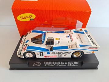 Slot-it Porsche 962C #8 Le-Mans 1988 Blaupunkt SICA03A beschikbaar voor biedingen