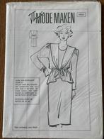 Patroon, jurk Vintage jaren 80, Hobby en Vrije tijd, Kledingpatronen, Overige merken, Overige typen, Vrouw, Nieuw