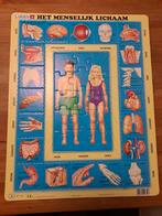 Leerzame puzzel lichaam en organen, Ophalen of Verzenden, Zo goed als nieuw, 6 jaar of ouder