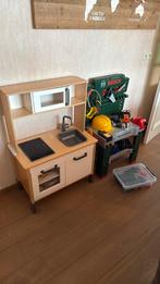 Speel keuken en werkbank van Bosh, Ophalen of Verzenden, Zo goed als nieuw