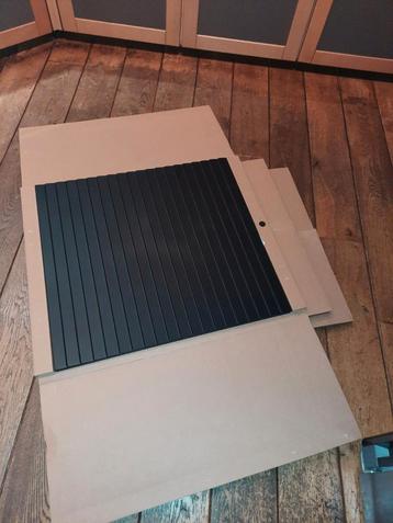 3x IKEA Besta Deurfront 60x64 Zwart Reliëf beschikbaar voor biedingen